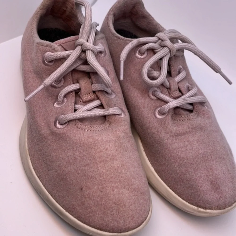 Allbirds Women's Merino Wool Rose Pink‎ Walking Running Sneakers Shoes Size 8